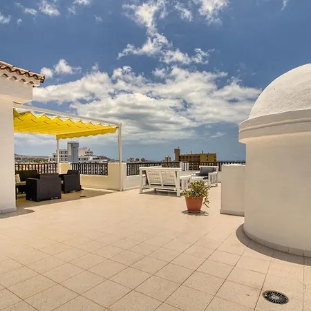 Penthouse Sea View Jacuzzy Terrace & Pool Playa Fanabe