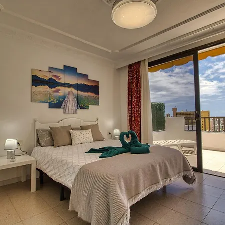 Apartment Penthouse Sea View Jacuzzy Terrace & Pool Playa Fanabe
