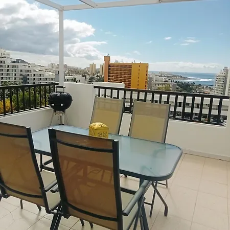 Penthouse Sea View Jacuzzy Terrace & Pool Playa Fanabe
